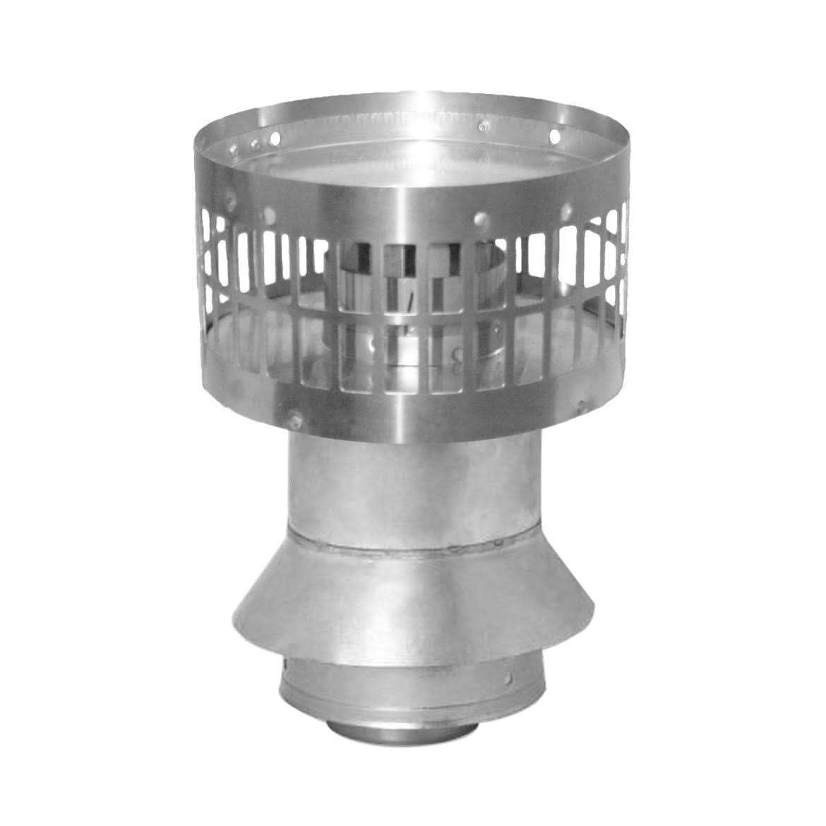 Rheem RTG20151P 3-Inch 5-Inch Tankless Water Heater Vertical Cap Termination - Cheap Fitting