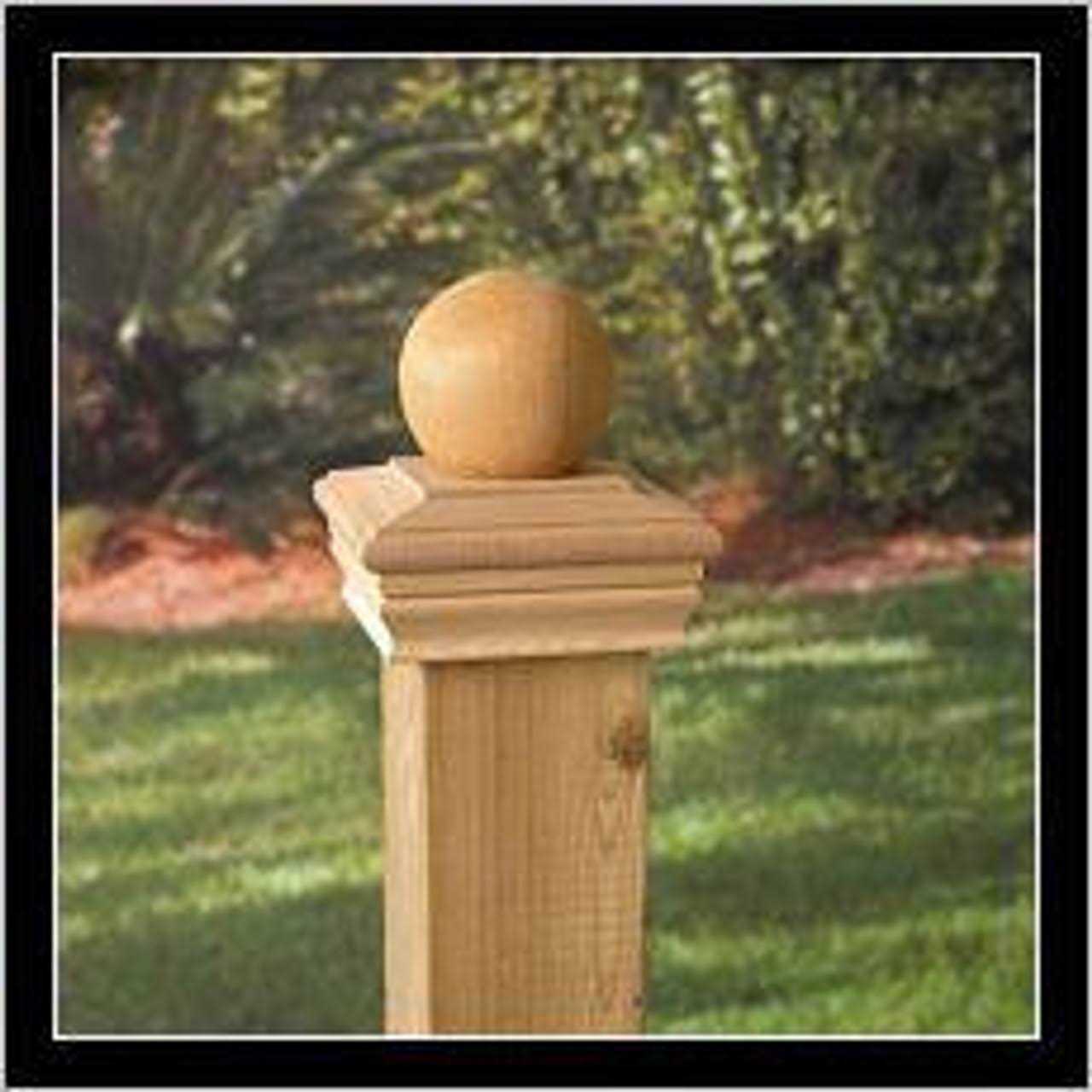 Deckorators Wood Post Cap - Cheap Fitting